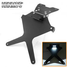 Soporte de matrícula para motocicleta, montaje lateral, para Yamaha MT-09 MT09 MT 09 2014 2015 2016 2024 - compra barato