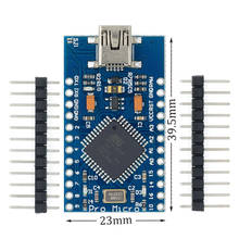 Placa de módulo micro usb 5v/16mhz, placa de módulo para arduino leonardo atmega 32u4 controlador pro-micro, com 10 peças 2024 - compre barato