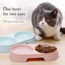 Cuenco de agua portátil para perros y gatos, cuencos de alimentación y bebida, alimentador de agua y comida, suministros para mascotas 2024 - compra barato