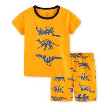 Children Pajamas 2pcs Short Sleeve Cartoon Kids Sleepwear Baby Girl Clothes Sleep Suit Summer Cotton Child Pyjamas Boy Nightwear 2024 - buy cheap