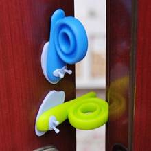 3PC Lot Baby Safety Seguridad Products Silicon Doorstop Door Clip New Arrival Kids Cartoon Animal Child Safety Door Stopper 2024 - buy cheap