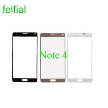 For Samsung Galaxy Note 4 N910 N910F N9100 Touch Screen Front Panel Glass Lens Outer LCD Glass Replacement 2024 - buy cheap