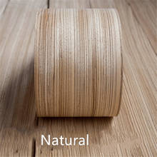 Chapa de madera de cebra auténtica Natural para muebles, chapa de Audio de 15cm x 2,5 m, 0,4mm de espesor, Q/C, 2 uds. 2024 - compra barato