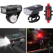 Luz LED T6 para bicicleta de montaña, linterna trasera de seguridad recargable por USB, 10W, 800LM, equipo de ciclismo 2024 - compra barato