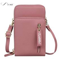 Fashion Brand Cross-body Mobile Phone Shoulder Bag for Women Multifunction Zipper Flap Sling Bag for Travel Female Messenger Bag 2024 - buy cheap