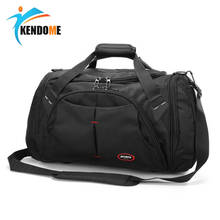 Waterproof Sports Bags Men Gym Fitness Handbag Black Training Shoulder Bag Travel Duffle Blosa and Luggage for Men Sae De Sport 2024 - buy cheap