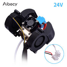 Aibecy ender completo montado extrusora hotend kit 0.4mm bico ventilador de refrigeração com bloco de aquecimento de alumínio para ender 3 pro impressora 3d 2024 - compre barato