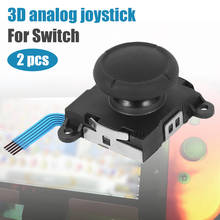 2 uds analógico Joystick izquierda/derecha del controlador palanca de mando de pulgar cómodo Joystick controlador analógico para NS interruptor 2024 - compra barato