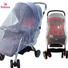 Pudcoco-cochecito de bebé Universal, cubierta de malla antimosquitos para cochecito de bebé, protección al aire libre 2024 - compra barato