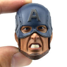 Escala de capacete com versão 1/6, esculpir o rosto para 12 em, figura de ação, brinquedo em geral 2024 - compre barato