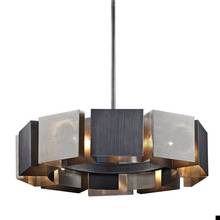 Lámpara de arte minimalista posmoderna, candelabro creativo de lujo, de metal negro, para sala de estar, comedor y dormitorio 2024 - compra barato