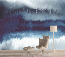 Papel de parede 3d abstrato com pintura de floresta, papel de parede para decoração de casa para sala de estar, contato com paisagem e mural de rolo 2024 - compre barato