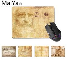 Maiya Top Quality Leonardo da Vinci Art Laptop Gaming Mice Mousepad Top Selling Wholesale Gaming Pad mouse 2024 - buy cheap