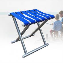 Portable Round Tube Folding Chair Outdoor Fishing Rest Stool for Camping стул для рыбалки camping chair Мебель для путешествий 2024 - buy cheap
