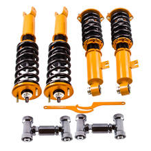 Kit de suspensión Coilover + brazos Camber superiores delanteros para Nissan 300ZX Z32 90-96, altura ajustable 2024 - compra barato