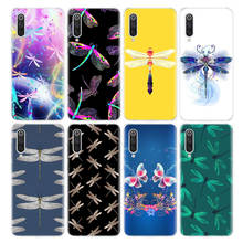 Funda de teléfono de arte Animal de libélula para Xiaomi Redmi Note 10, 9, 9S, 8, 8T, 7, 6, 5, 6A, 7A, 8A, 9A, 9C, K20, K30 Pro Lite 2024 - compra barato