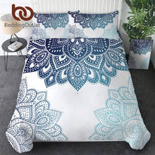 BeddingOutlet Mandala Bedding Set Twin Bohemian Duvet Cover Ethnic Flower Bedclothes Floral Kaleidoscope Bed Set Dropship 2024 - buy cheap