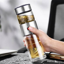 Portable Stainless Steel Thermos Water Bottle Thermocup Tea Cup Large Capacity Vacuum Flasks Office Thermal Mug With Tea Infuser 2024 - buy cheap
