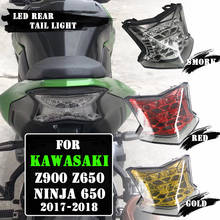 Для Kawasaki Ninja 650 Z900 Z650 Z 650 17-2018 мотоцикл светодиодный задний фонарь стоп-сигнал поворотники световой индикатор мото 2024 - купить недорого