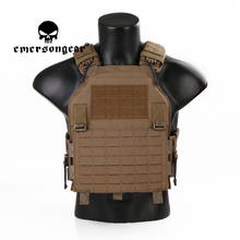 Emersongear Tactical Vest LVAC ASSAULT Plate Carrier ROC Quick Released Molle Body Armor Swat Harness Airsoft Military Gear CB 2024 - buy cheap
