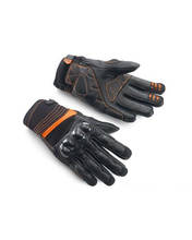 Motorcycle Gloves Full Finger Orange Motocross Men's Guanti Moto MTB Bike Cycling Black Gloves 2024 - buy cheap