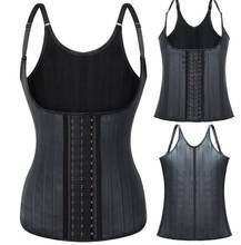 Women's Underbust Corset Waist Trainer Cincher Steel Boned Body Shaper Tummy Fat Burner Vest High Compression fajas corset 2024 - buy cheap