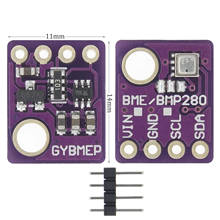 10 unids/lote BME280 Sensor Digital de humedad temperatura módulo con Sensor de presión barométrica I2C SPI 1,8-5 V GY-BME280 2024 - compra barato