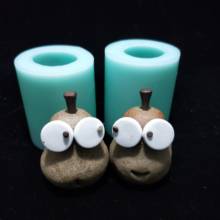 Silicone Mold Cartoon pear shaped doll couple doll Silicone Fondant Mould Soap candle Molds Clay Resin Mold 2024 - buy cheap