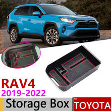 for Toyota RAV4 RAV 4 MK5 XA50 50 2019~2022 of Central Armrest Box Storage Stowing Tidying Car Organizer Accessories 2020 2021 2024 - buy cheap