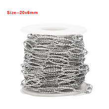 4 styles Stainless Steel Cable Chain Link in Bulk for Necklace Jewelry Accessories DIY Making (Stainless Steel Color) 2024 - buy cheap