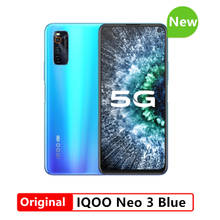 Original Vivo iQOO Neo 3 Smartphone 8GB 256GB Snapdragon 865 4500mAh 44W Dash Charging 144Hz Screen Refresh Rate NFC MobilePhone 2024 - buy cheap