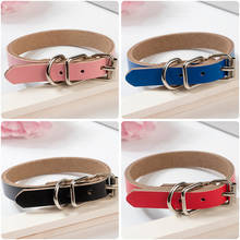 Dog Collar Leather Personalized Pet Dog Collar Leash Used for Small, Medium-sized Large Dogs Cats Outdoor Walking Pet Supplies 2024 - buy cheap