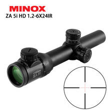 Охотничий прицел Minox ZA 5I HD 1,2-6x24, ИК, Германия, тактический прицел, снайпер, страйкбол, пневматическое оружие, винтовка для охоты 2024 - купить недорого