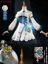 Disfraz de Genshin Impact, uniforme femenino de moda, encantador, para fiesta de Halloween, juego de rol, S-XL 2024 - compra barato