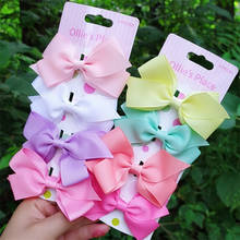 New children's hair accessories bow duck clip children's girls hair accessories fashion color hairpin hair accessories 2024 - buy cheap