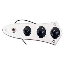 Placa de controle de interruptor de circuito, feita em liga de alta qualidade, placa de controle de chicote de fiação para substituição de guitarra jb 2024 - compre barato