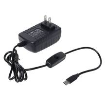 Type C Power Adapter USB C Charger ON/OFF Switch for Raspberry Pi 4 Model B  2024 - купить недорого