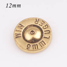 2020 NEW   Bullet shell   12mm  metal snap button  for snap jewelry   XH567 2024 - buy cheap