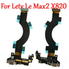 Conector da base de carregamento usb, porta de carregamento microfone cabo flexível placa invólucro para letv leeco le max2 lemax2 x820 x822 2024 - compre barato