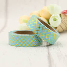 Washi Tape de 15mm x 10m, cinta adhesiva kawaii washi, planificador de papel japonés 2024 - compra barato