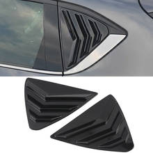 Persianas triangulares para ventana trasera de Mazda, accesorios para coche, color negro, CX-5, CX5, KF, 2017, 2018, 2019, 2020, ABS, 2 uds. 2024 - compra barato