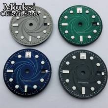 Miuksi 31mm sterile luminous dial fit ETA 2836 2824 Seagull 1612, Mingzhu DG 2813 3804 Miyota 8205 8215 821A movement watch dial 2024 - buy cheap