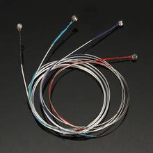 Cuerdas de Violín de acero + alambre de níquel, accesorios para instrumentos musicales, E-A-D-G, 4 unids/set por juego 2024 - compra barato