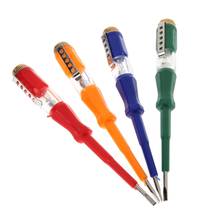 1pcs Colorful Portable Flat Screwdriver Electric Pen Utility Tool Screw Driver Hand Tools LED Voltage Tester 100-500V 2024 - buy cheap