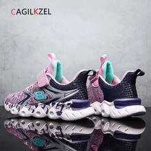 CAGILKZEL 2020 New Autumn Chlidren Shoes Breathable Mesh Running Sports Shoes For Girls Fashion Casual Boys Sneakers Kids Shoes 2024 - buy cheap