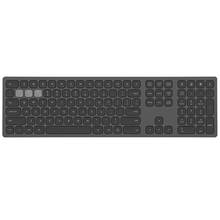 Teclado bluetooth para windows dows, ipad com android, modo duplo slim, sem fio 2.4g 2024 - compre barato