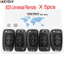 5PCS/LOT ,New KD900/KD MINI/URG200 Key Programmer B Series Remote Control B25 For Elantra Type Car Key 2024 - buy cheap