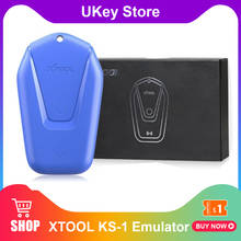 XTOOL-emulador de llave inteligente KS-1, para Toyota Lexus, todas las llaves perdidas, No es necesario desmontar, funciona con X100 PAD2/PAD3 2024 - compra barato
