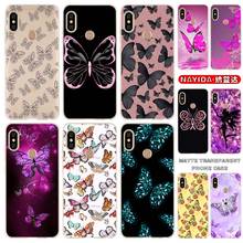 Funda de silicona suave para Xiaomi Redmi Note 10, 9, 8, 7 Pro Max, 10s, 9s, 8t, 4G, 5G, mariposa, rosa, amor 2024 - compra barato