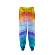 Neon Tie Dye joggers high waist long baggy pants women sweatpants loose trousers 2020 autumn winter streetwear clothes 2024 - buy cheap